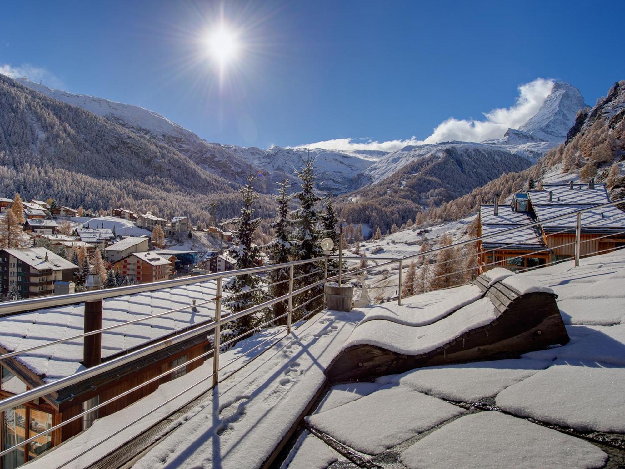 Backstage Hotel Serviced Apartments Zermatt Exteriér fotografie